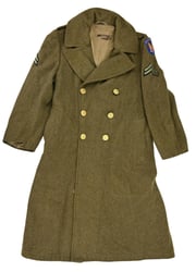 USAAF WW2 Wool Melton O.D. Overcoat