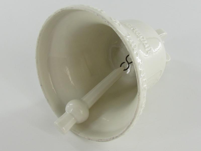 Berlin Porcelain Olympic Games 1936 Bell + Wooden Base