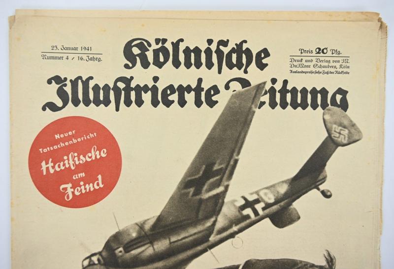 German Magazine “kölnische illustrierte zeitung" 23 January 1941