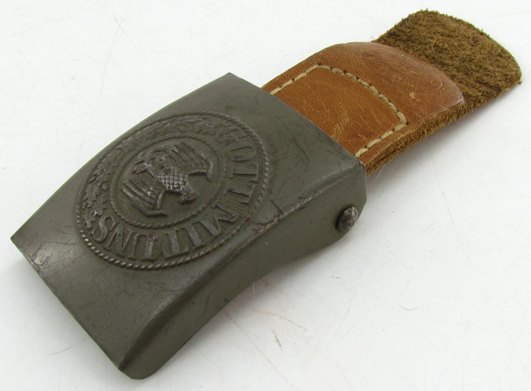 Wehrmacht (Heer) EM/NCO Steel Belt Buckle – Dr. Franke & Co. 1941
