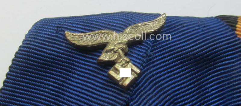 WH (LW) medal-bar (ie.: 'Doppelspange') resp. showing a: 'WH-DA 4. Stufe' and a Czech 'Anschluss'-medal