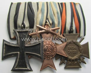 Attractive, WWI-period so-called: 'Ordenspange' (being of the non-'detachable-pattern')...