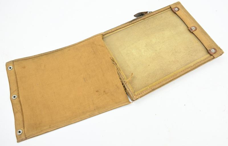 British WW2 Officer Mapcase 'Caen Normandy'