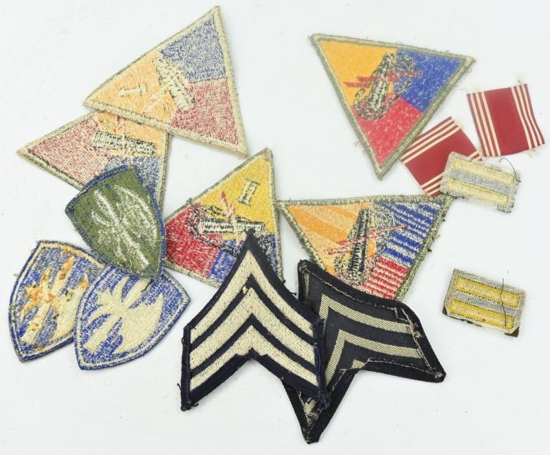 US WW2 Patch Grouping