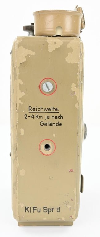 German WH Kleinfunksprecher D (Kl.Fu.Spr.D) 'Dorrette'