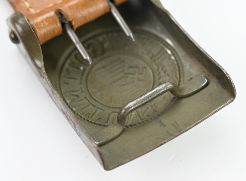 German WH Beltbuckle with Tab 'C.W. Motz 1941'