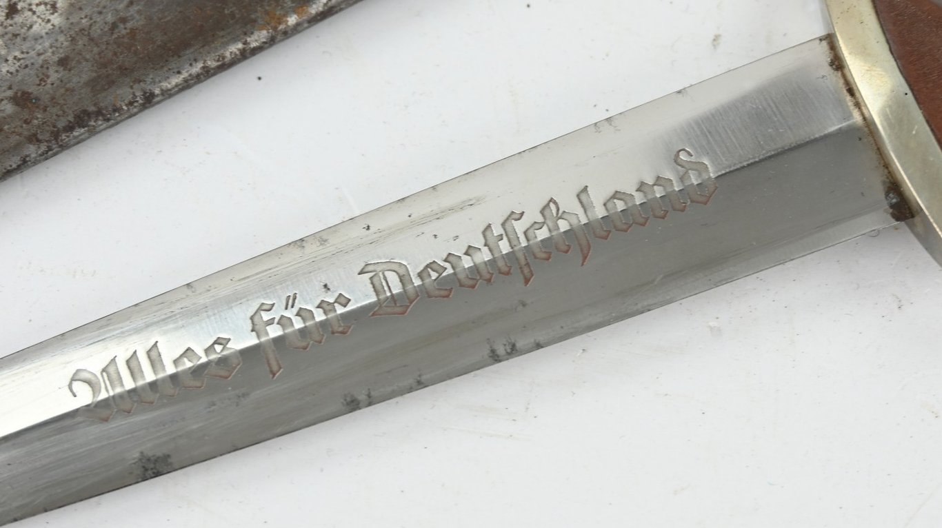 German SA M-1933 Officer's Dagger 'Wilhelm Weltersbach'