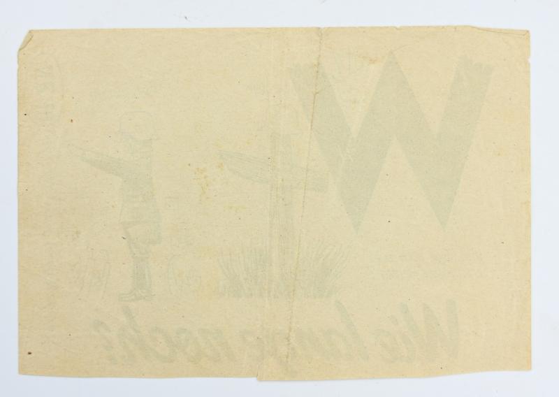 Allied WW2 Droppingsflyer 'Wie Lange Noch?' Part 10