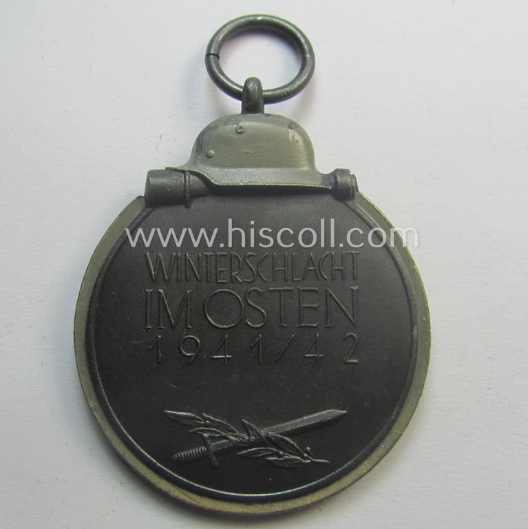 Medal-set: 'Winterschlacht im Osten 1941-42' being a typical non-maker-marked specimen that comes in a 'virtually mint' condition