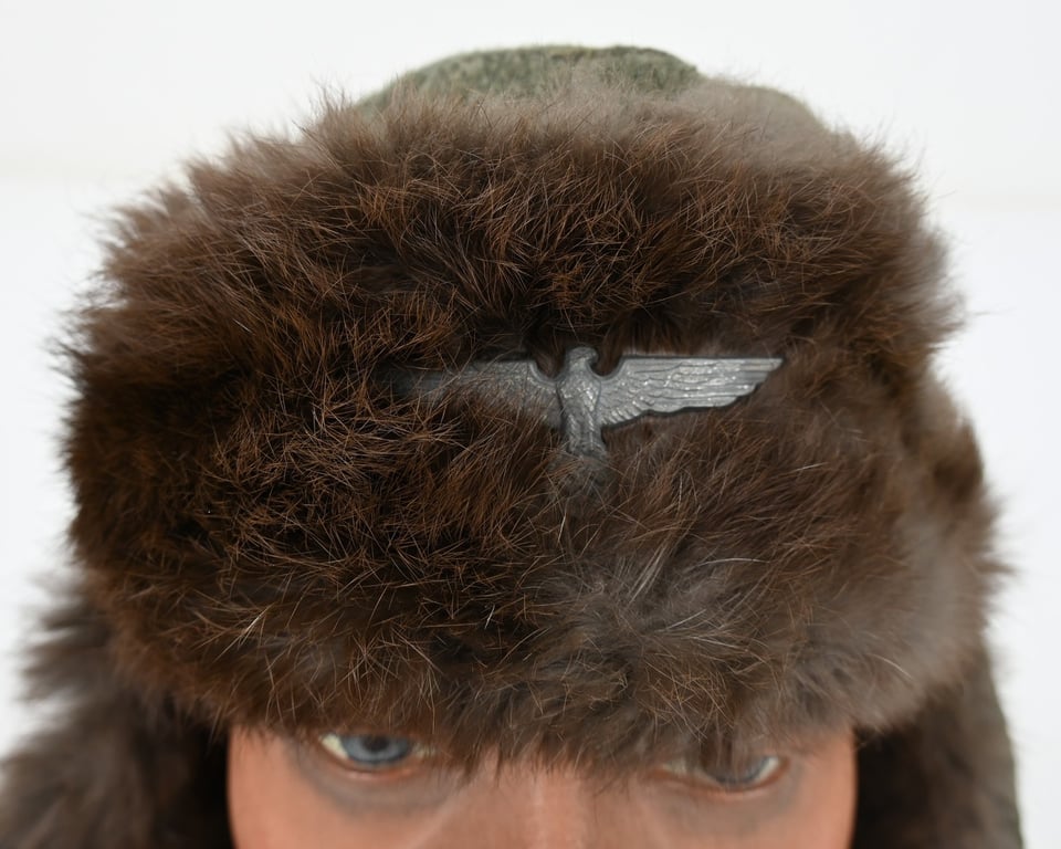 German WH Winter Cap Pelzmutze