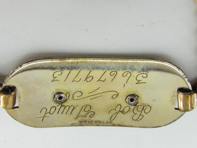 US WWII Airborne Paratrooper's Jump Wing Bracelet