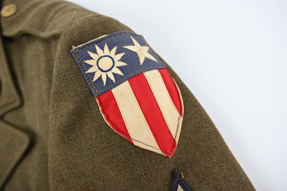 USAAF WW2 CBI Uniform Grouping 'Sgt.  John F. Schuhart'