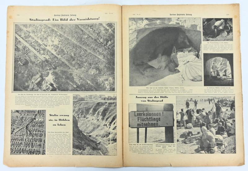 German Berliner Illustrierte Zeitung Newspaper 1942
