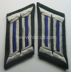 Pair of (later-war-period) WH (Heeres) collar-tabs (ie. 'Kragenspiegel...