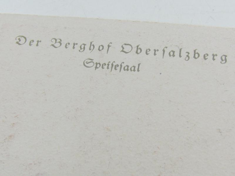 Postcard : Berghof Obersalzberg Interior