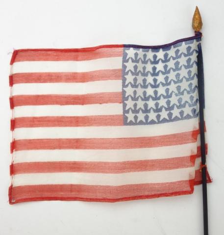 US WW2 Silk Flag