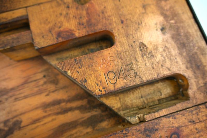 British WW2 Tool Cutting BSW no.3 Set