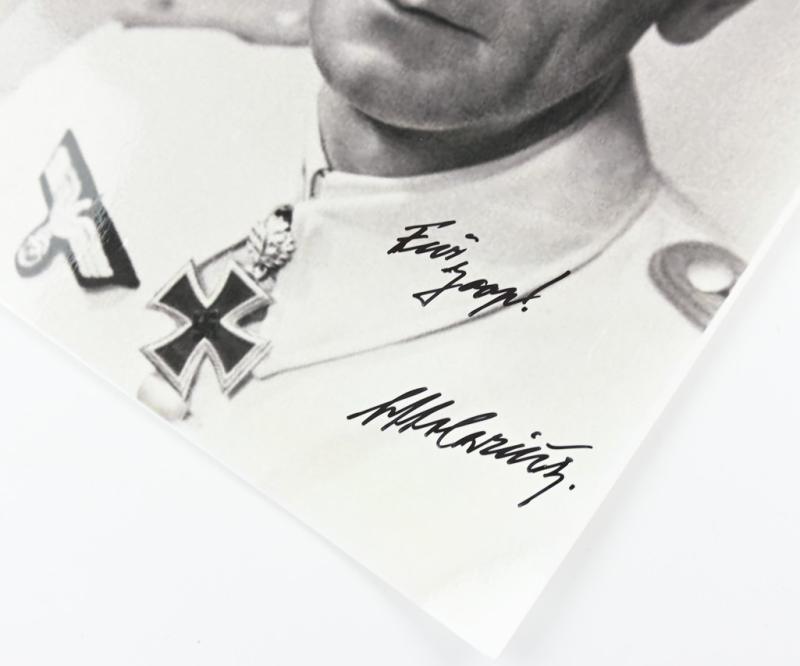 Signature of WH KC-OLC Recipient 'Otto Carius'