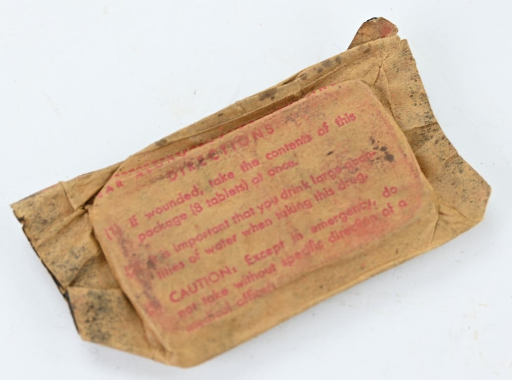 US WW2 Lederle Wound Tablets