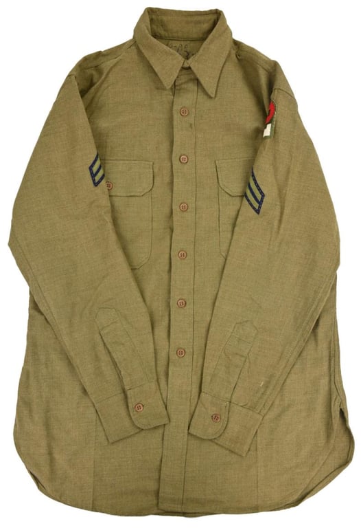 US WW2 Wool Shirt 'Second Army'