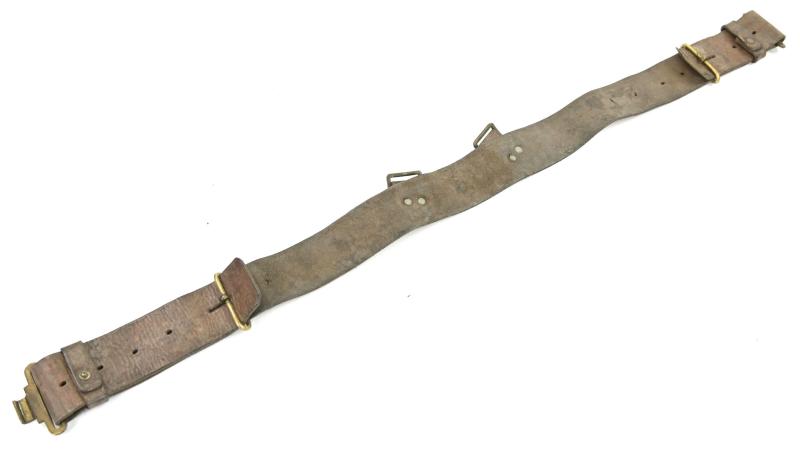 British WW2 1939 Pattern Leather Combat Belt