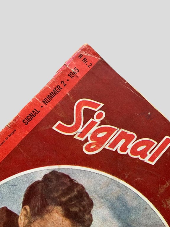 German WWII Magazine 'Signal' 1945 Nr. 2