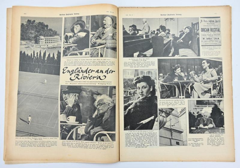 German Berliner Illustrierte Zeitung Newspaper April 1941