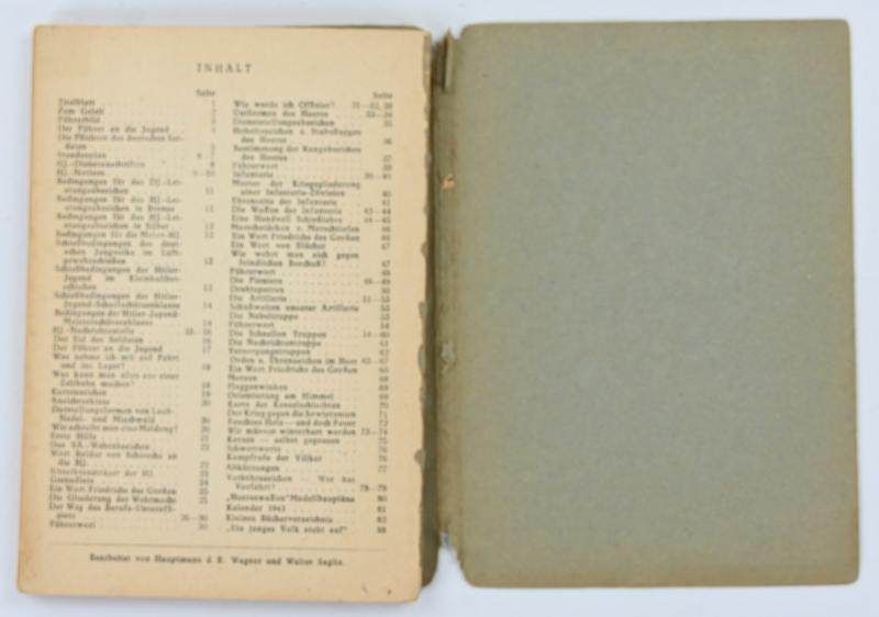 German HJ Booklet 'Du und dein Heer'