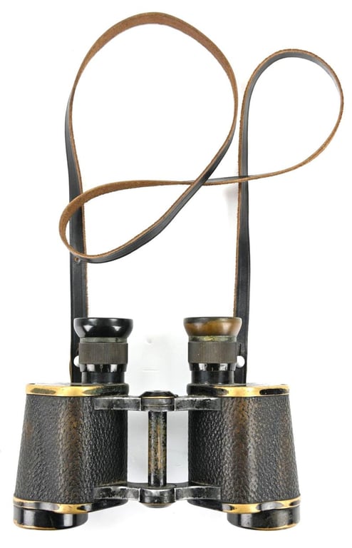 German WH Binocular 6x30 with Carrying Strap