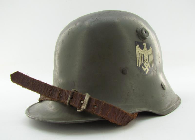 German Third Reich, Child's M1916 double decal helmet ( ‘Kinderstahlhelm’ )