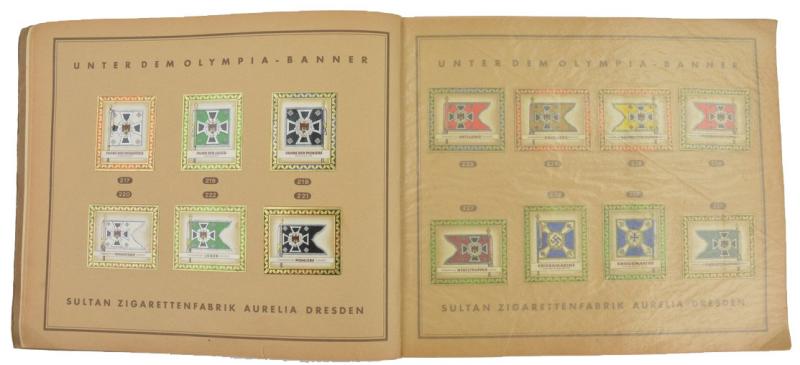 German Cigaret Album 'Wappen und Flaggen' 1936