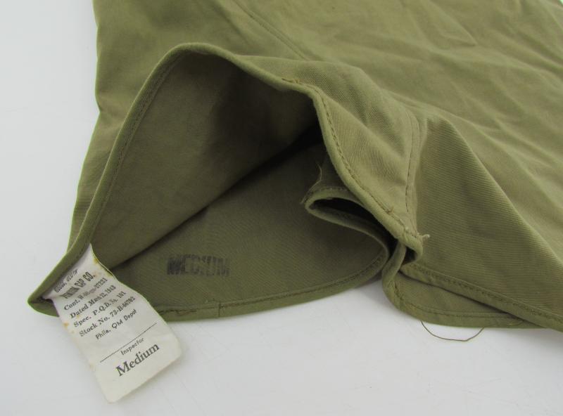 US WW2 cotton poplin hood "1943"