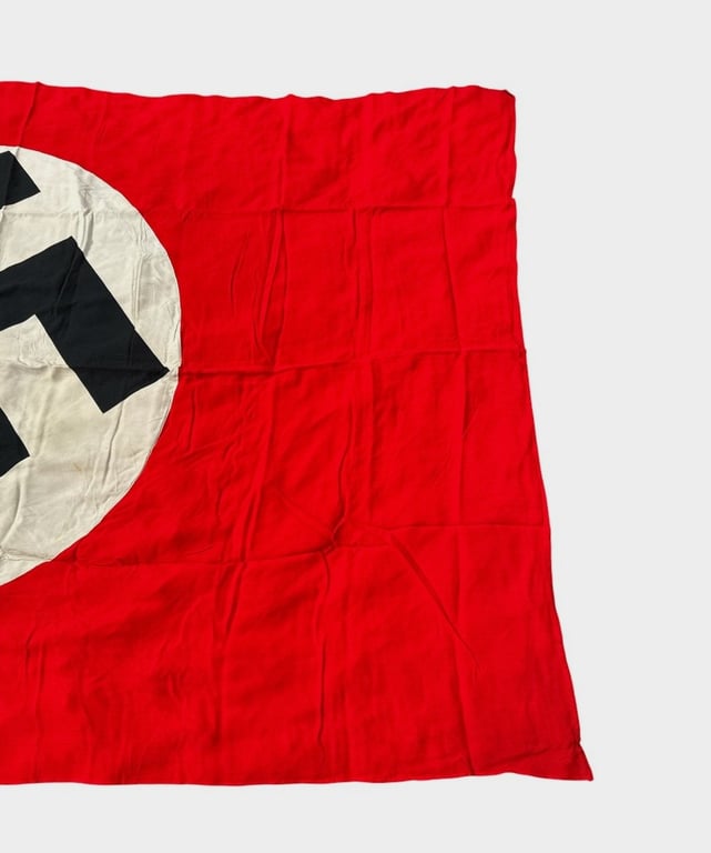 Large NSDAP Double-Sided  Flag – Dutch Wartime Manufacture