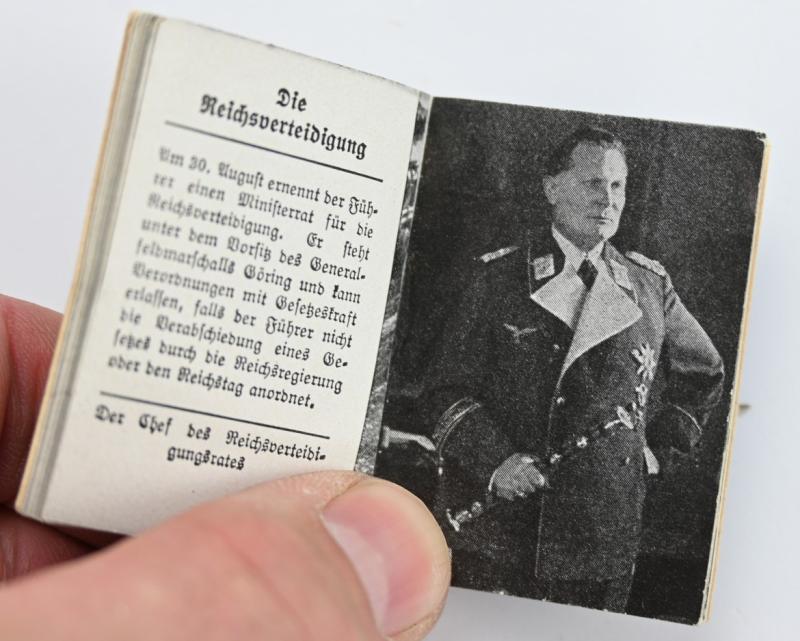German WHW Pocket Booklet Adolf Hitler