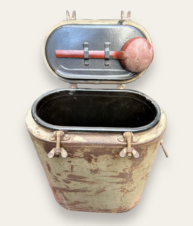 German Tan Food Container