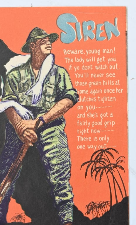 Japanese WW2 Propaganda Leaflet "Siren''