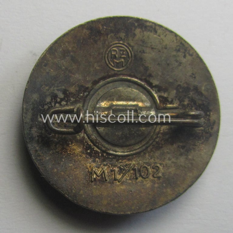 HJ ('Hitlerjugend'): 'HJ-Schiessauszeichnung für Scharfschützen' (maker-marked: 'RzM - M1/102')