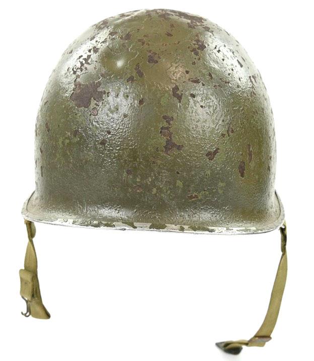 USN WW2 M1 5th Army Shore Patrol Helmet