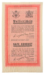 Allied Droppingflyer "Safe Conduct"