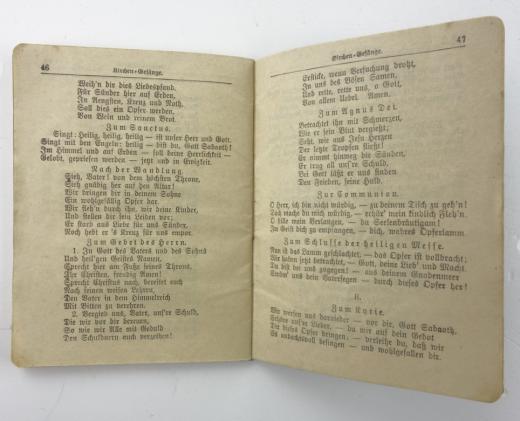 German WH Heer Pocket Songbook