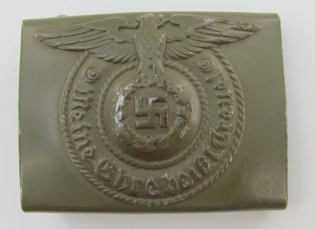 Rare 1st Pattern RODO Waffen-SS EM/NCO Belt Buckle