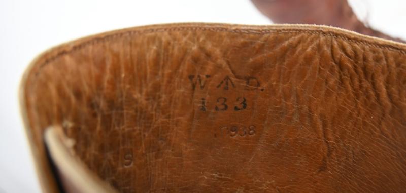 British WW2 Officer's High Boots 1944