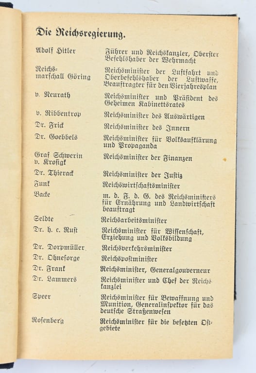 German LW Pocket Kalender 1943