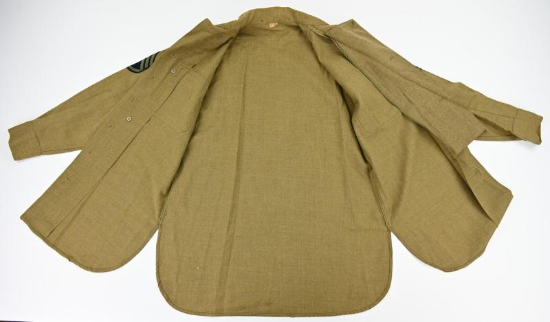 US WW2 78th Infantry Division Wool Shirt