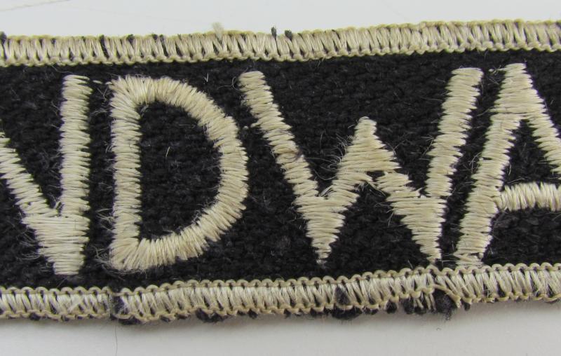Dutch 'Landwacht' Cufftitle
