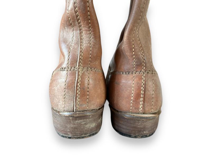 Wehrmacht Light Brown Cavalry Boots