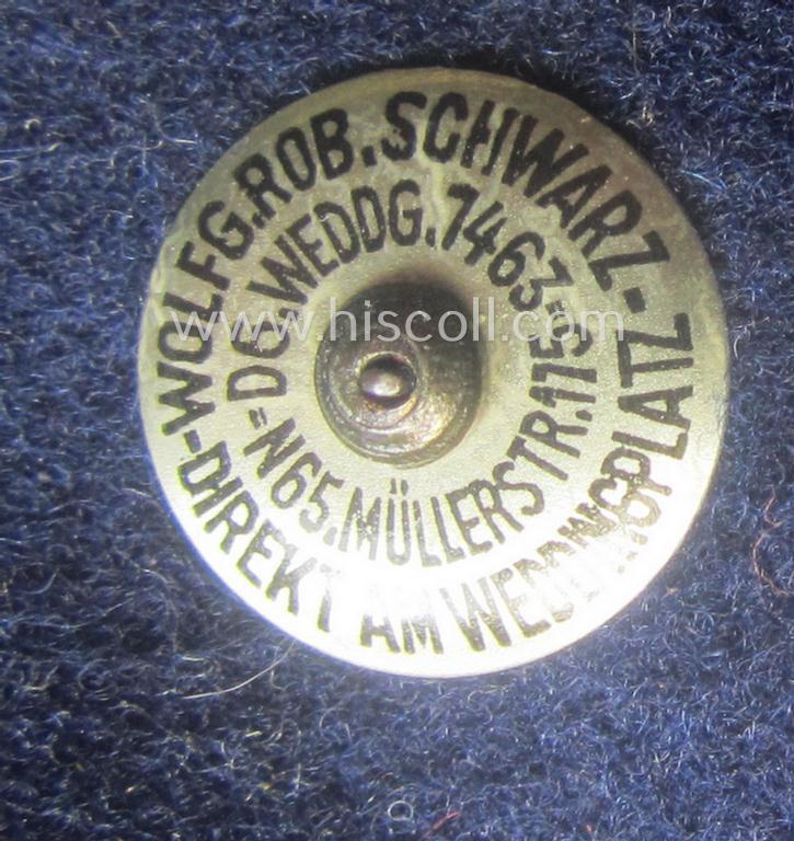 Superb - and just minimally used! - example of a 2-pieced, WH (Heeres o. KM etc.) medal-bar (ie. 'Orden- o. Doppelspange') showing resp. an: 'EKII. Kl.' (ie. 'Schinkel'-pattern!) and a: 'WH-DA der 4. Stf.'