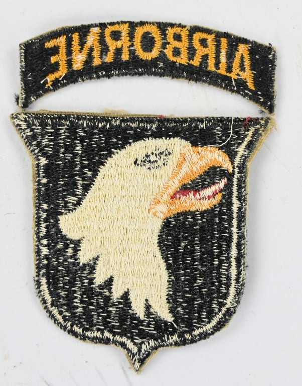 US WW2 101st Airborne Division SSI - Type 2