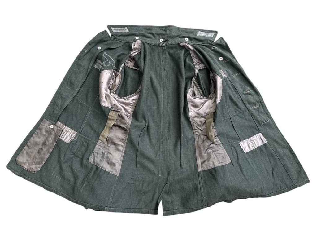 Wehrmacht ( Heer ) ‘Drillich’ (HBT) M43 Field Blouse RB Numbered 1944.