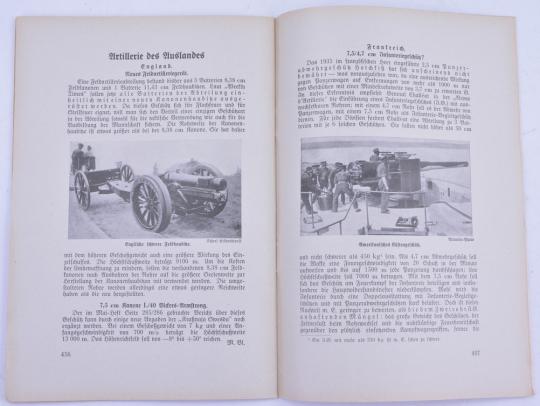 German WH Magazine 'Artilleristische Rundschau' 1937